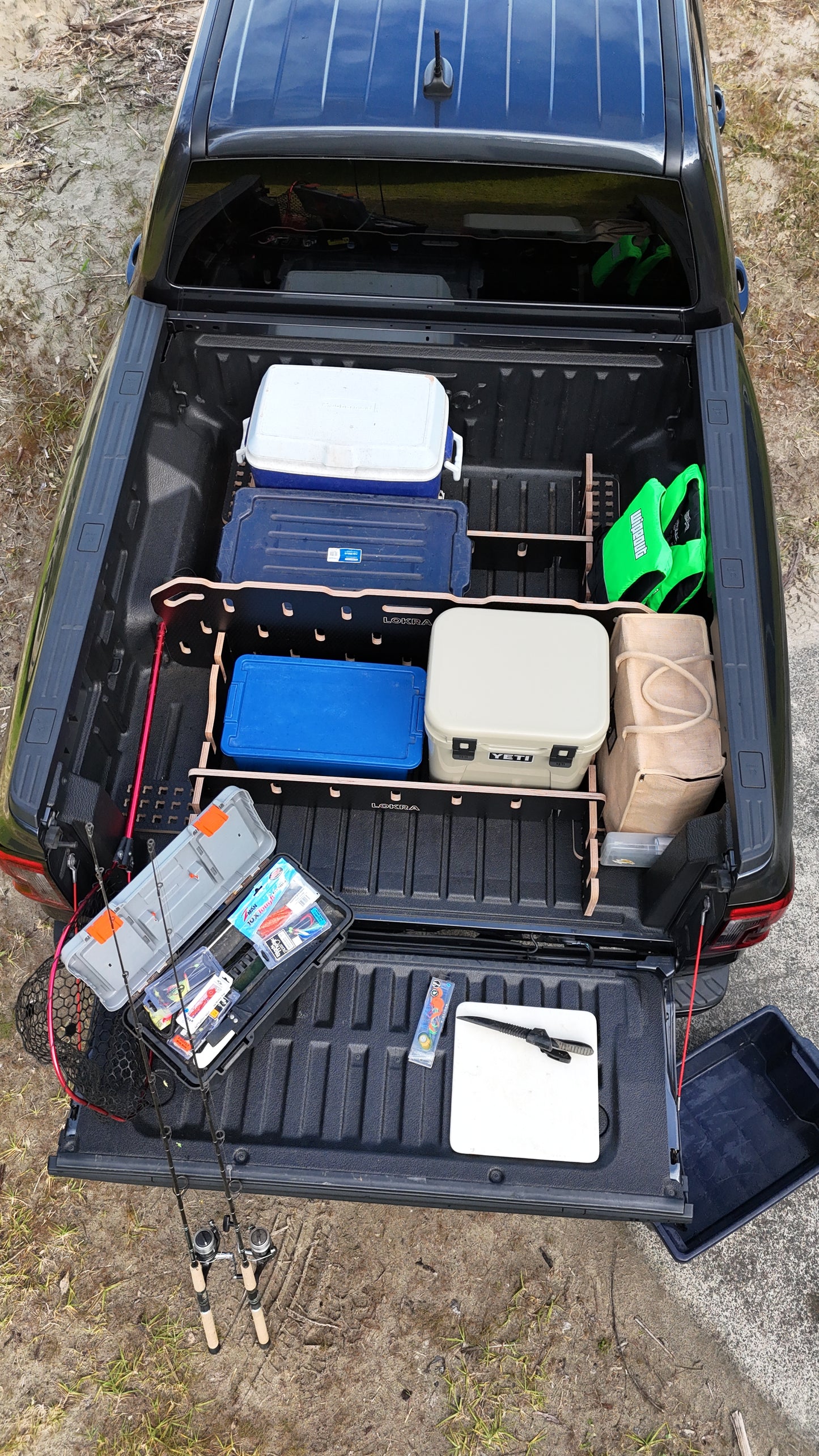 Ute Tray Storage Divider - Toolbox & Drawer Alternative | LOKRA