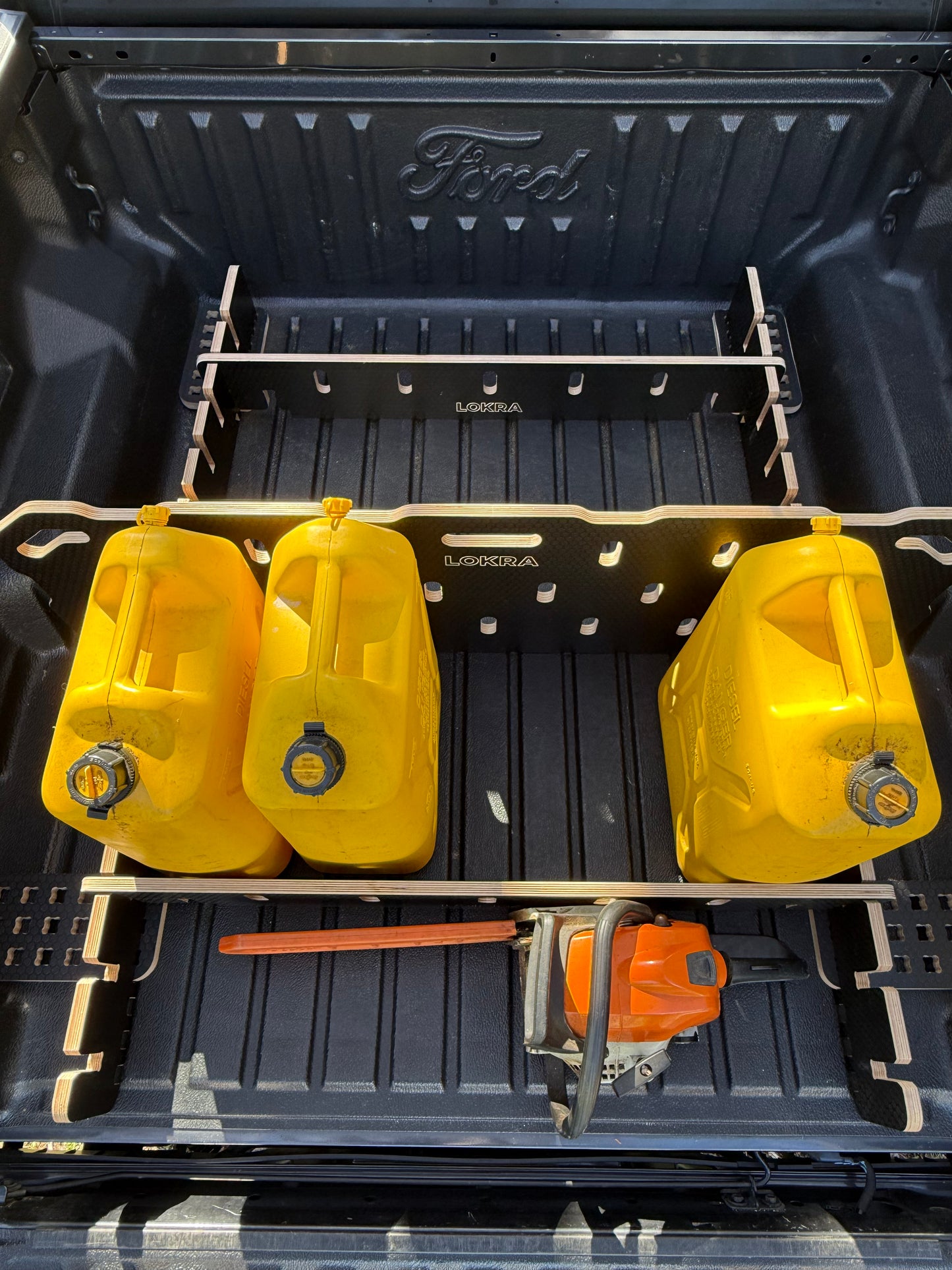 Ute Tray Storage Divider - Toolbox & Drawer Alternative | LOKRA