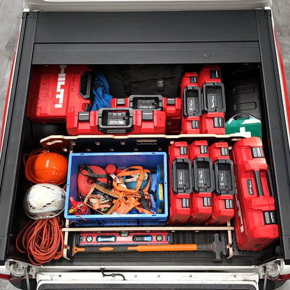 Ute Tray Storage Divider - Toolbox & Drawer Alternative | LOKRA