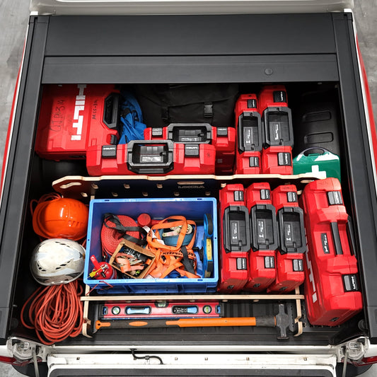 Ute Tray Storage Divider - Toolbox & Drawer Alternative | LOKRA