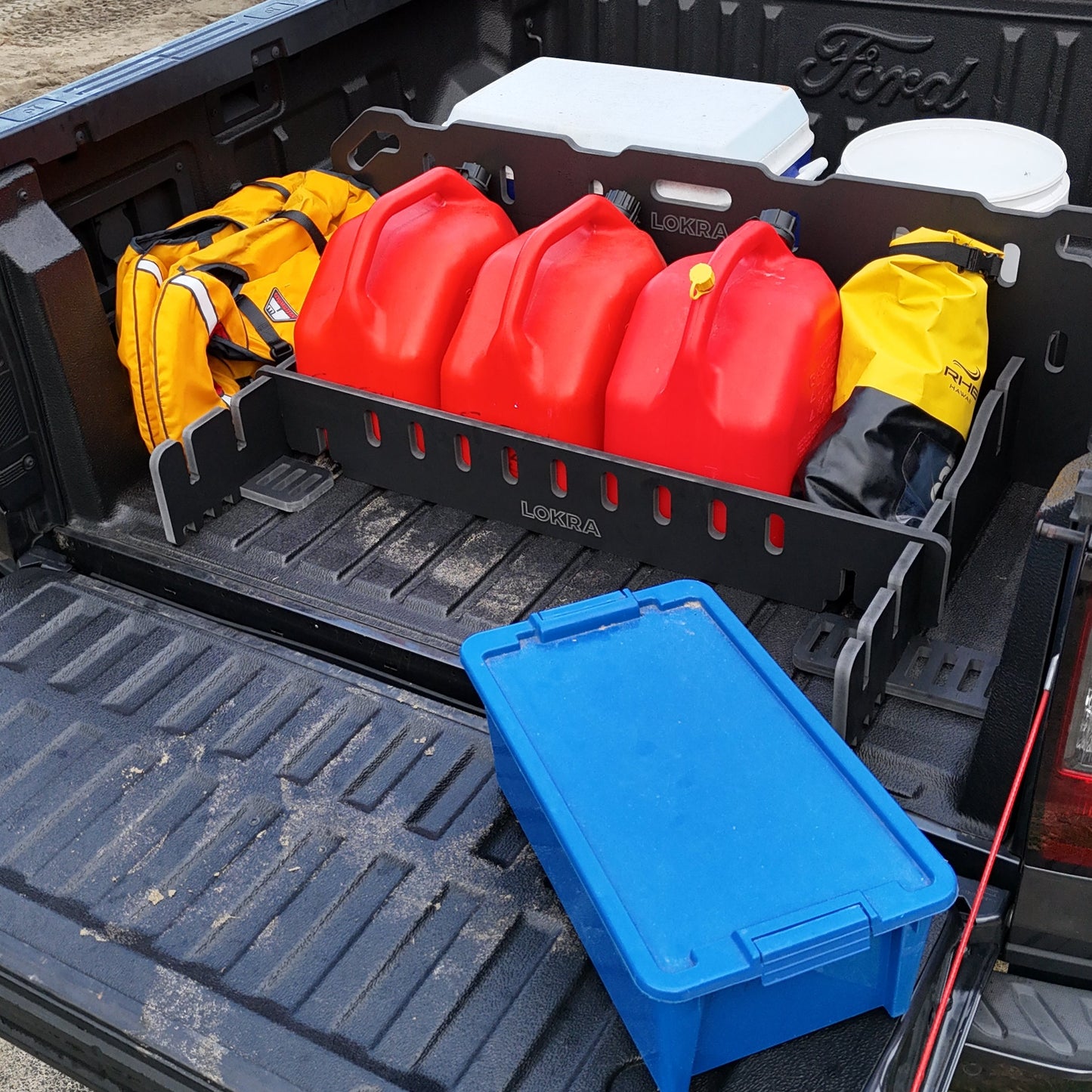Ute Tray Storage Divider - Toolbox & Drawer Alternative | LOKRA