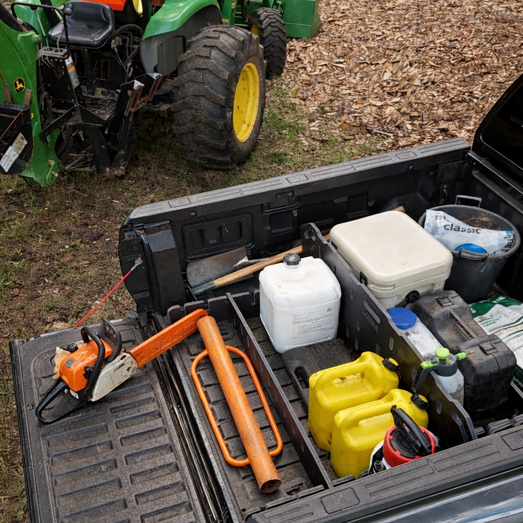 Ute Tray Storage Divider - Toolbox & Drawer Alternative | LOKRA